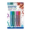 Набор клея-карандаша Giotto Glitter Glue Strass, для аппликаций, 10.5 мл, 5 цветов