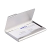 Визитница карманная Durable, 20 карточек, алюминий