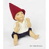 Кукла фарфоровая Birgitte Frigast Baby Bertram, 10 см