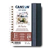 Скетчбук для карандашей Canson Art Book Mi-Teintes, на пружине, 160 гр/м2, 40 листов