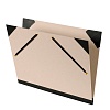 Папка Canson Carton a Dessin Brut Customisable, 2 эластичные резинки, картон, бежевая