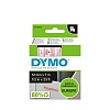 Картридж с виниловой лентой D1 для принтеров Dymo Label Manager, пластик, красный шрифт, 12 мм х 7 м
