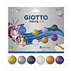 Набор теней для грима Giotto Make Up Metal, 6 цветов, по 5 мл, блистер
