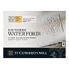 Бумага ST Сuthberts Mill Saunders Waterford для акварели, 20 л, 410 x 310 мм, 300 г/м2, чистый белый