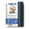 Скетчбук Canson Artist Art Book Mixed Media, на пружине по длинной стороне, 300 гр/м2, 28 листов
