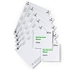 Вкладыши сменные для D4802 Durable Info Sign, 149 x 148.5 мм, 10 штук