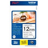 Картридж brother tze 131s с лентой 12 мм х 4 м, пластик, черный шрифт