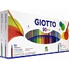 Набор Giotto Turbo Color, карандаши пастель 50 цветов и фломастеры 40 цветов