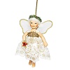 Кукла коллекционная авторская Birgitte Frigast Ангел с цветком