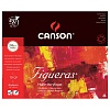 Блок Canson Figueras, для масла, склеенный, 290 гр/м2, 10 листов, зерно холста