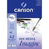 Альбом для графики Canson Imagine, мелкое зерно, склеенный, 200 гр/м2, 50 листов