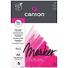 Альбом Canson Marker Layout, для маркера, склеенный, 70 гр/м2, A4, 21x 29.7 см, 70 листов
