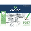 Альбом Canson 1557, для графики, склеенный, 50 листов, 120 гр/м2, мелкое зерно
