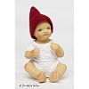 Кукла фарфоровая Birgitte Frigast Baby Sofie, 10 см